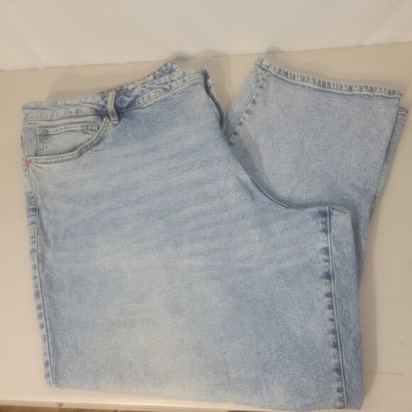 Ava & Viv Denim - Ava Viv High Rise Light Stone Wash Jeans Size 30 PLUS Host Pick